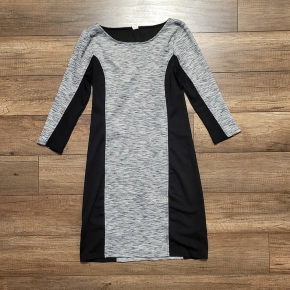 *HOST PICK* EUC Two Toned Long sleeve Mini Dress - Picture 1 of 1
